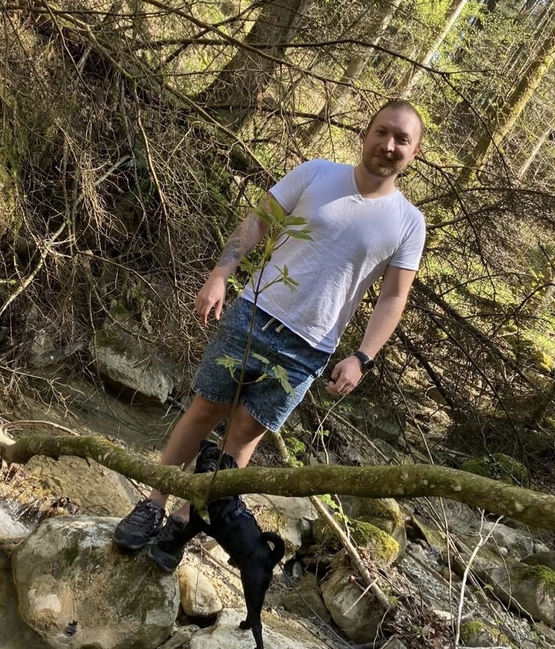 Darren – dog walker at Eco Paws Zürich